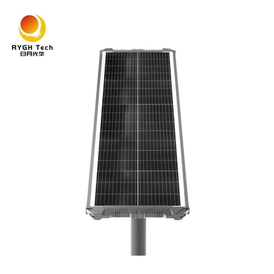Luminária de Rua LED Solar Integrada 30W Com Chips LED 5054 de Alta Luminosidade Sensor PIR Detecta e Acende Automaticamente