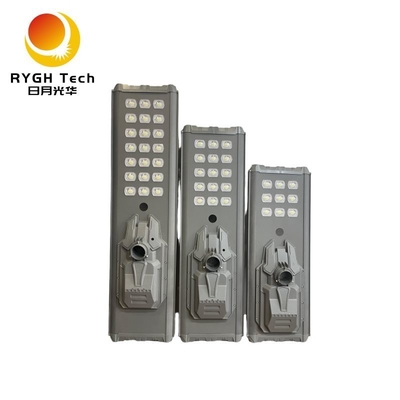 Luminária de Rua LED Solar Integrada 30W Com Chips LED 5054 de Alta Luminosidade Sensor PIR Detecta e Acende Automaticamente