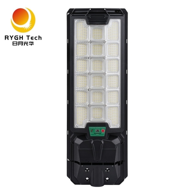 Radar Indução Solar Luz de rua LED 18W Controle remoto Iluminação exterior para estradas Piso do pátio