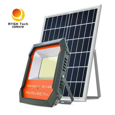 100W 200W LED Luz solar de inundação de alta luminosidade 130lm/w para quintal