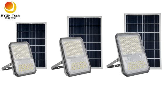 Holofote Solar LED de Mastro Alto 100W/200W/300W para Jardim, Passarela e Estacionamentos