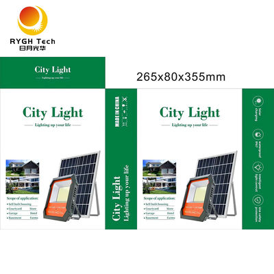 Holofote Solar LED de Mastro Alto 100W/200W/300W para Jardim, Passarela e Estacionamentos