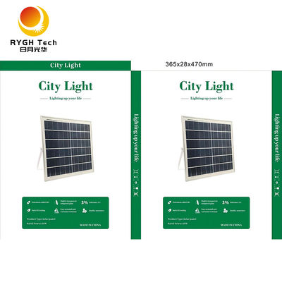Holofote Solar LED de Mastro Alto 100W/200W/300W para Jardim, Passarela e Estacionamentos