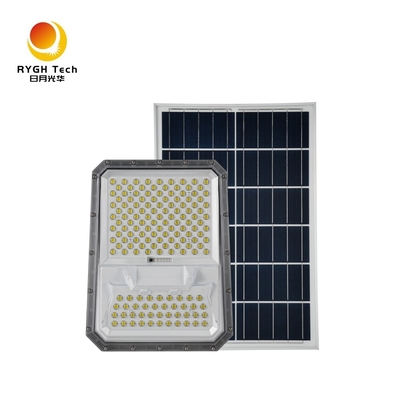 Holofote LED Solar Multifuncional com Controle Remoto, Área de Irradiação de 300 Metros Quadrados, 35W, Longa Duração de Descarga, 2 Anos de Garantia