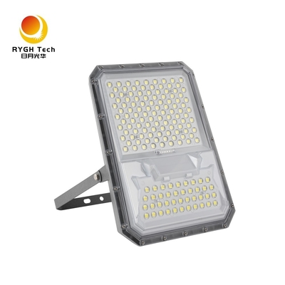 Holofote LED Solar Multifuncional com Controle Remoto, Área de Irradiação de 300 Metros Quadrados, 35W, Longa Duração de Descarga, 2 Anos de Garantia