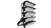 Luminária de Inundação High Bay LED 1500W Antirreflexo à Prova D'água para Estádio