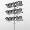 Holofote de LED para Quadra Esportiva com Mastro Alto 1000W