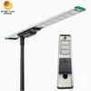 Lâmpada de rua 150W tudo em um integrado luz solar de rua com câmera de vigilância
