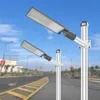 Luminária de Rua com Carcaça de Alumínio para Iluminação de Cidades, Lâmpada LED 100W
