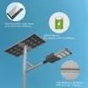 Lâmpada de rua solar LED modular de longa duração 170lm/W 60W