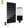 Lâmpada de rua solar LED de 80 W com controlo inteligente e com baixo custo