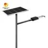 Lâmpada de rua solar LED modular de longa duração 170lm/W 60W