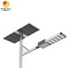 Sistema de Poste de Luz Solar Modular: Poste de Luz Solar com Painel e Bateria Destacáveis de 100W
