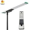 150W tudo em um integrado Solar Street Light com CCTV Camera 4G