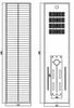 Sensor de movimento à prova d'água 9m 10m 120W Industrial Solar Street Light