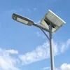 Controlador de telefone inteligente Luz solar LED com adaptador de CA