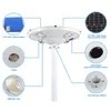 Iluminação pública Post Top Street 30W LED Solar Garden Light