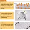 Luminária LED Highbay Linear 50W 100W 150W 200W 250W 300W