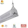 Luminária LED linear de alta baía com chip Lumiled Rygh 100W + Driver Meanwell, ângulo de feixe ajustável