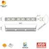 Luminária High Bay LED Linear Suspensa para Supermercado 150W