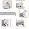 Lâmpada pendente à prova d'água Tri-proof 100W Lâmpada LED linear