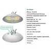 Rygh 200W Materiais com Classificação NSF IP66 IP69K Branco Luminária LED UFO High Bay de 200W para Fábrica de Processamento de Alimentos