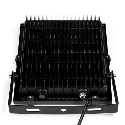 Outdoor AL+Tempered Glass 100Watt Driveless LED flood light  Black housing