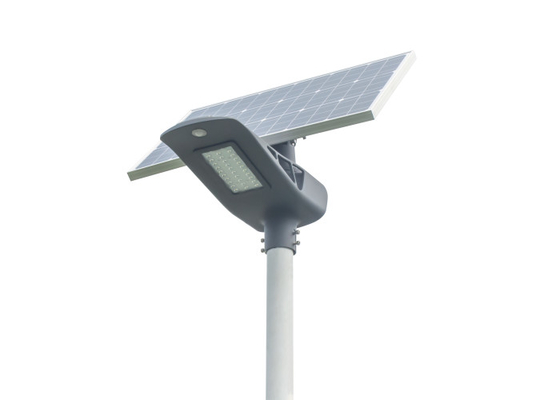 Serviço posto solar branco impermeável separado do OEM da luz de rua 30W do diodo emissor de luz