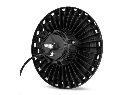 Da luz alta da baía do diodo emissor de luz do UFO de 150 watts branco morno com proteção do impulso 6kva