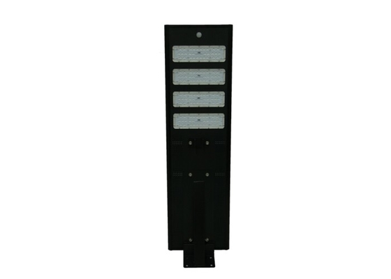 80 material de vidro de aço de alumínio posto solar da luz de rua 10000LM do diodo emissor de luz do watt