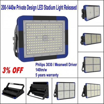 1440w impermeável conduziu o poder superior exterior das luzes de inundação L880 X W560 x H200