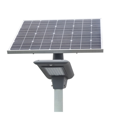 Alumínio posto solar da luz de rua 50w do diodo emissor de luz da estrutura impermeável para o jardim/jarda