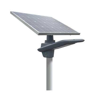 Alumínio posto solar da luz de rua 50w do diodo emissor de luz da estrutura impermeável para o jardim/jarda