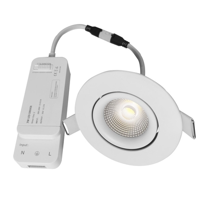 Sistema exterior antiofuscante do diodo emissor de luz Downlights UGR TUYA de Smart ESPIGA de 7 watts para o hotel