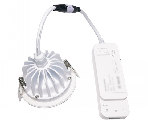 O teto esperto do diodo emissor de luz da ESPIGA 9W Dimmable ilumina para baixo a prova misturada CSP da água da cor de Bridgelux