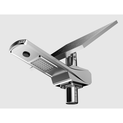 Brilhante super posto solar do corpo de alumínio da luz de rua do diodo emissor de luz 160LM/W com sensor de movimento