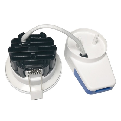 C.A. Recessed interna 7W de Dimmable 110/240V do controle da casa do diodo emissor de luz Downlights de Smart da espiga