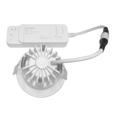 Tensão AC 200-240V antiofuscante conduzida profundamente Recessed montada superfície 8W de Downlight