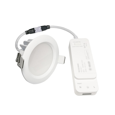 A superfície do diodo emissor de luz Downlights de IP65 Smart montou o controle 9W do telefone de Wifi Tuya 5 anos de garantia