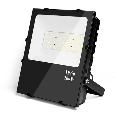Dimmable de vidro moderado AL conduziu as luzes de inundação Ip66 impermeável exterior 20w-200w