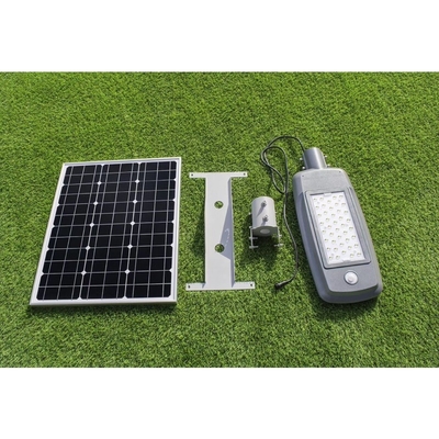 intensidade exterior posta solar das luzes de rua 6000lm auto 40w IP65 12V controlada