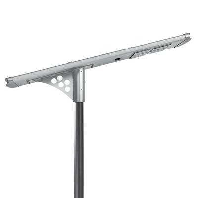 Luz de rua posta solar 100W do diodo emissor de luz da eficiência 170LM/W com a bateria LifePO4