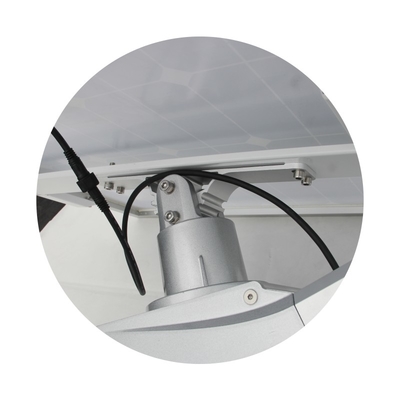 A luz de rua posta solar 2020 do diodo emissor de luz 3000K-6500K patenteou tudo em dois 60W separados