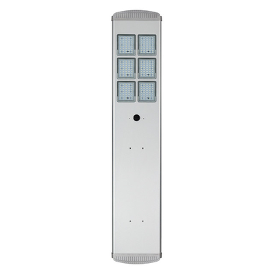Luz de rua conduzida solar integrada 120 watts, luzes de rua postas solares de alumínio