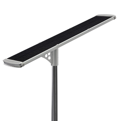 Luz de rua conduzida solar integrada 120 watts, luzes de rua postas solares de alumínio
