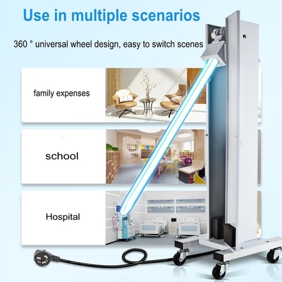 Esterilizador ultravioleta material de aço 80w do ozônio da lâmpada 254nm 185nm da desinfecção