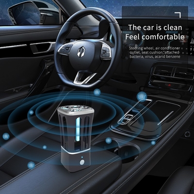 Mini lâmpada Uvc portátil da desinfecção, luz UV do esterilizador do carro carregável de USB