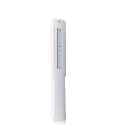 Portable esterilizador da luz uv do diodo emissor de luz de 4 watts, bateria seca da esterilização Handheld da luz uv