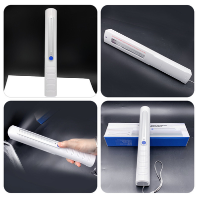 Portable varinha do esterilizador da luz uv do diodo emissor de luz de 4 watts, bateria seca da esterilização Handheld da luz uv