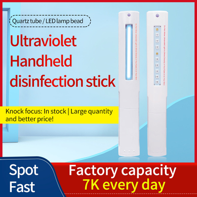 Portable varinha do esterilizador da luz uv do diodo emissor de luz de 4 watts, bateria seca da esterilização Handheld da luz uv